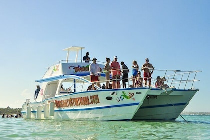 Private Party Boat Snorkeling & Sandbar Excursion with Open Bar