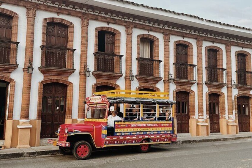 Chiva Private Cultural Tour with Audio Guide in Buga