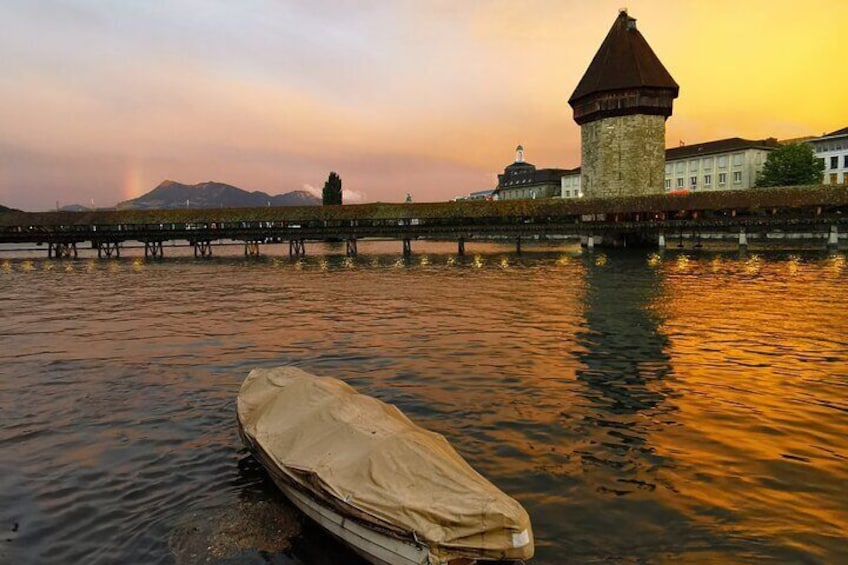 Explore Lucerne’s Hidden Gems Sunset City Cycling Tour