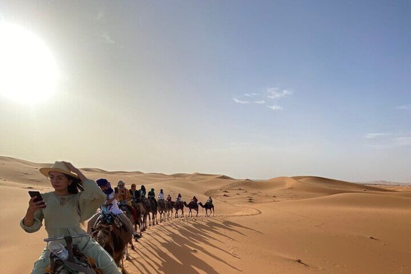 Marrakech: 3D2N Merzouga Dunes, Hotel, Camp, Camel & Sandboarding