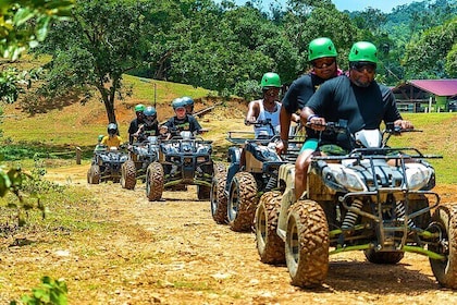 Montego Bay quad bike, Horseback and Ricks Cafe Tour