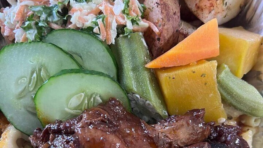 Healthy delicious organic local food