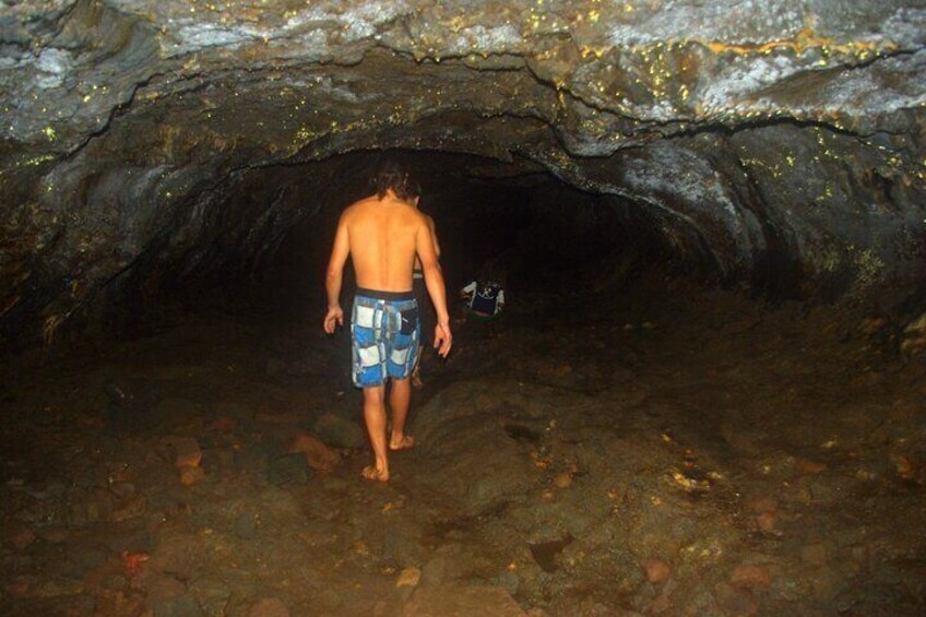 Inside the Lava Tube