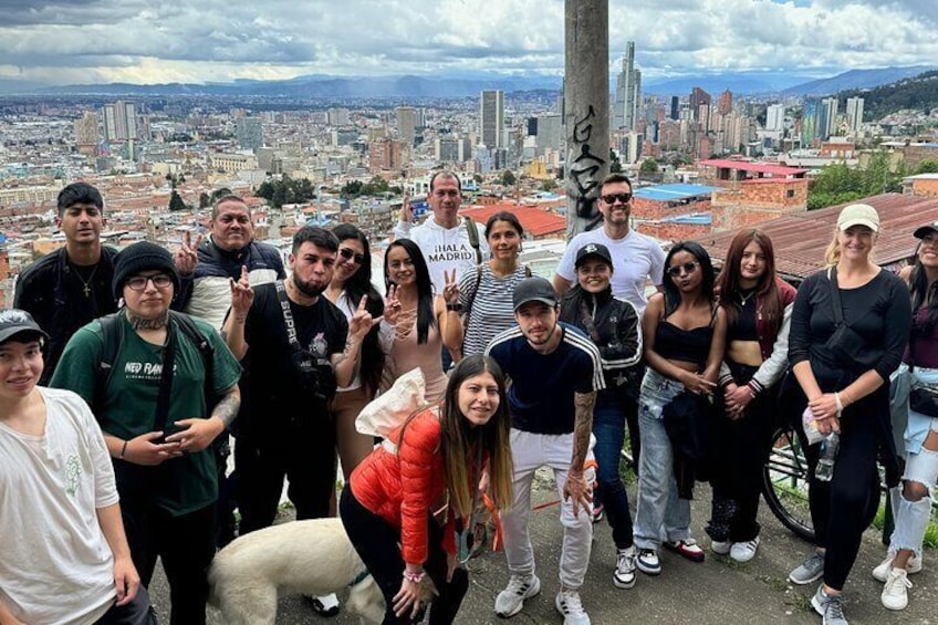 Mirador el Rocio, climbing the hills