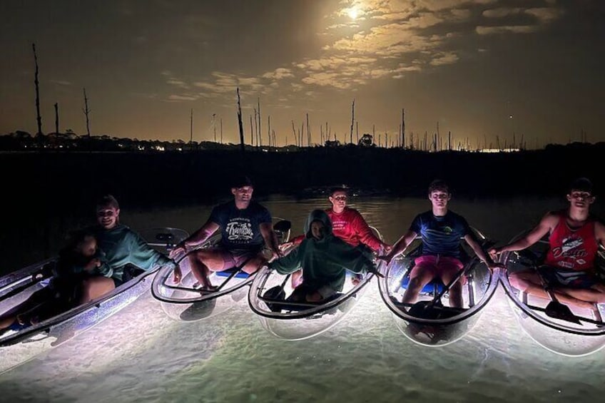 Destin FWB Haunted Clear Kayak Glow Tour