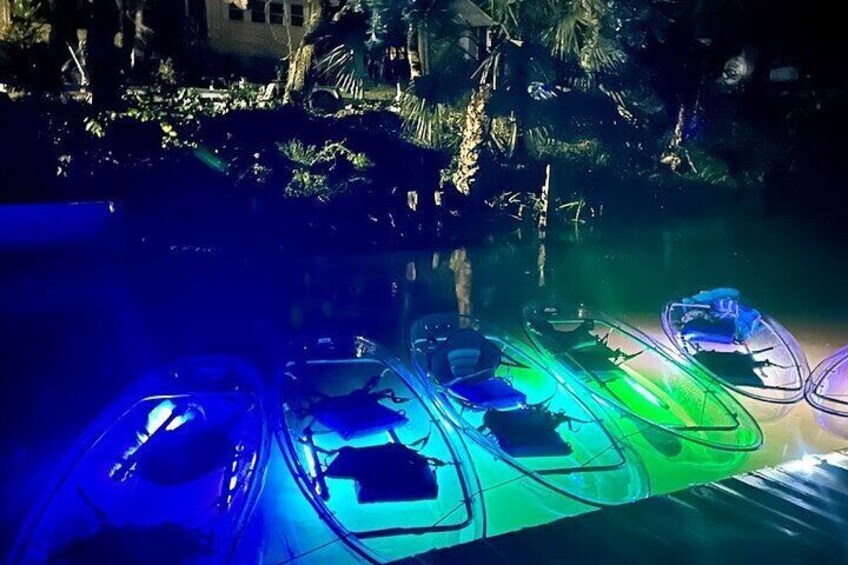Destin FWB Haunted Clear Kayak Glow Tour