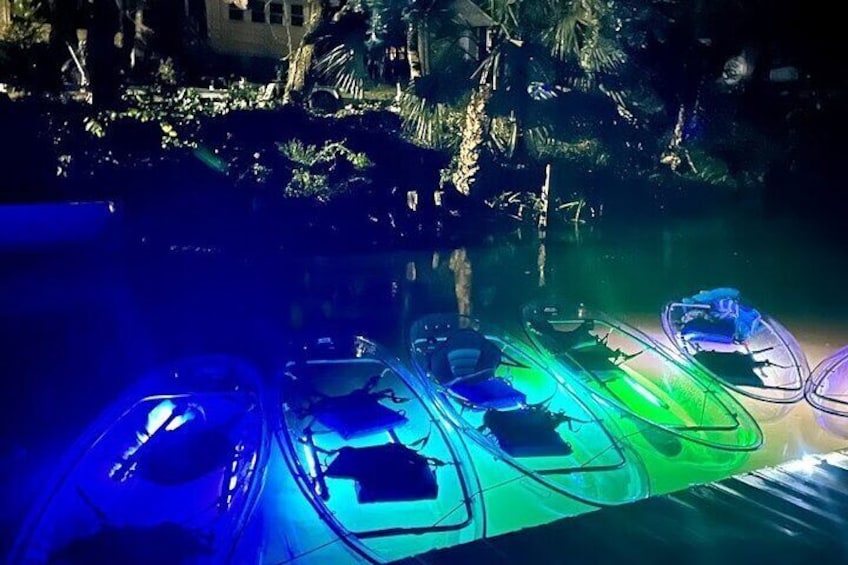 Destin FWB Haunted Clear Kayak Glow Tour