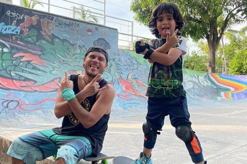 Puerto Vallarta Skateboard Lesson