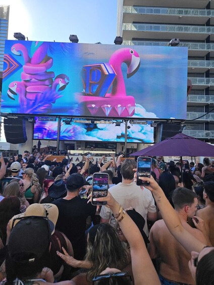 Las Vegas: Day Club Pool Party with Free Drinks & Party Bus