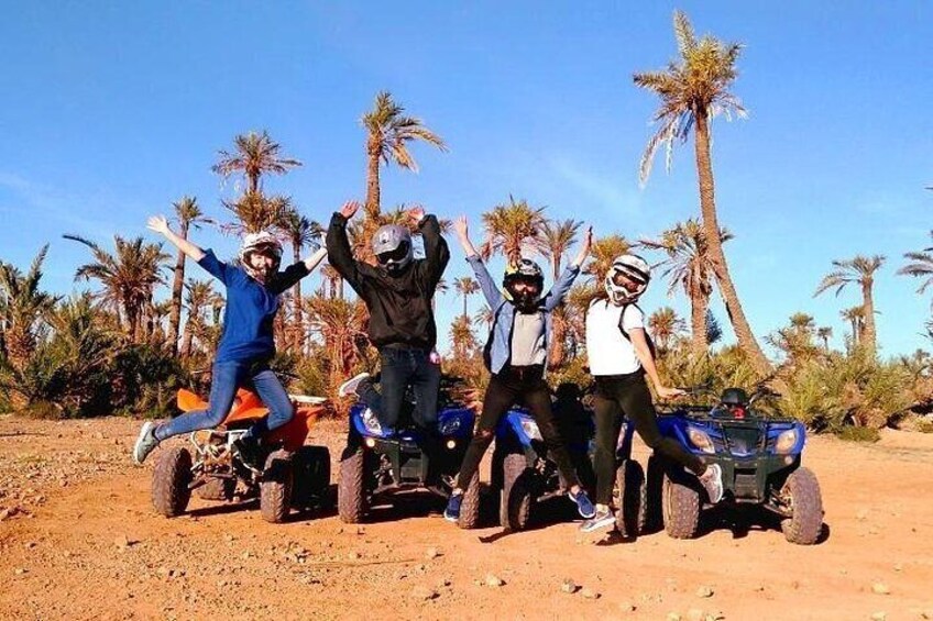 Quad Bike and Camel Ride in Marrakech Palmeraie