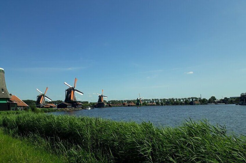 Half Day Private Tour to the Windmills near Amsterdam by Car 