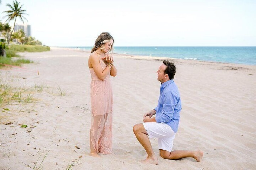 Surprise wedding Proposal