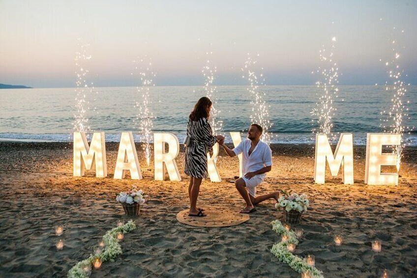 Surprise wedding Proposal