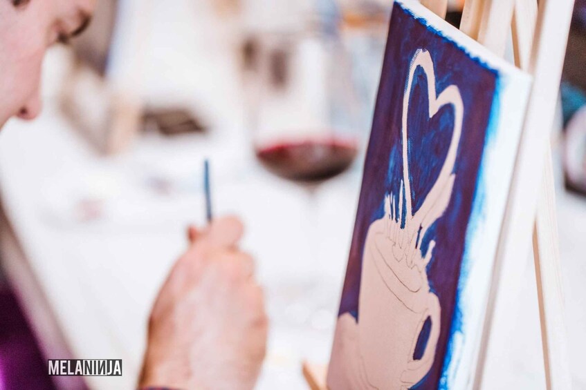 Picture 5 for Activity Madrid: Sip&Paint Workshop
