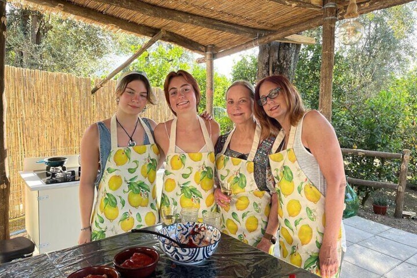 Cooking class in Sorrento 