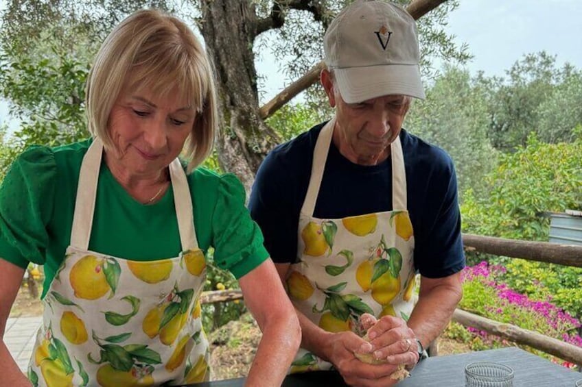 Cooking class in Sorrento 