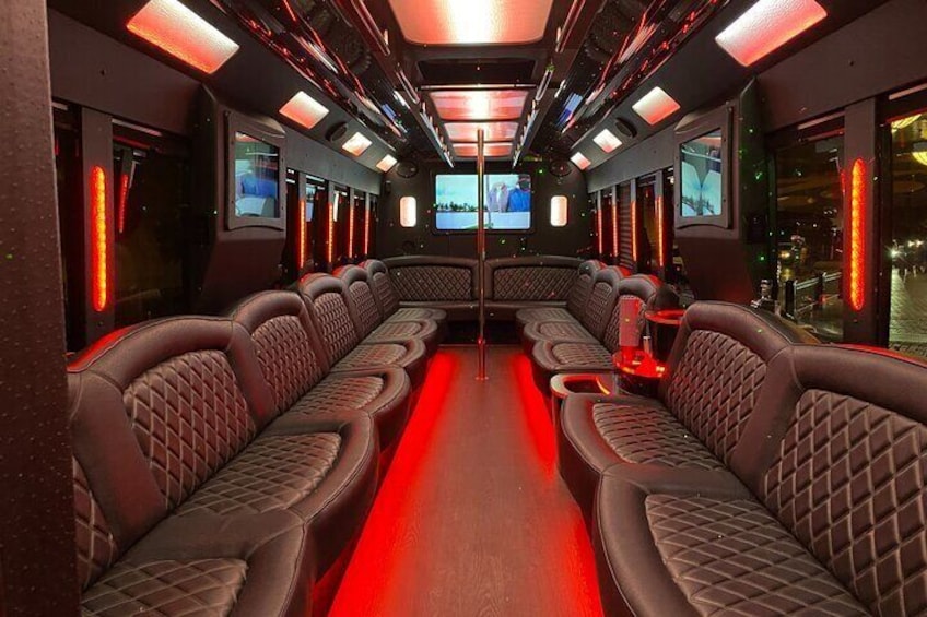 Strip Club Crawl And Open Bar Party Bus in Las Vegas