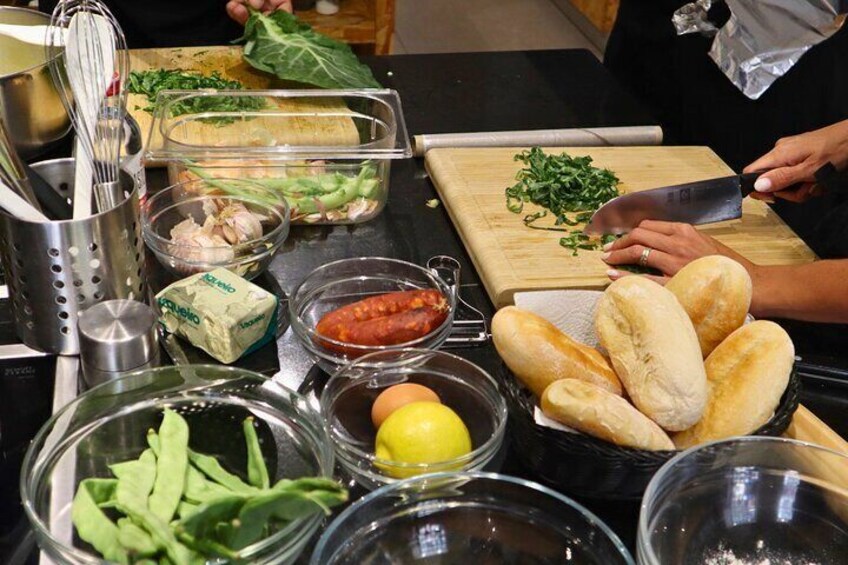 Flavours of Portugal Street Food Cooking Class