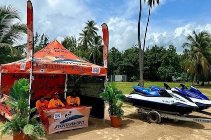 Hydroventure Luquillo Guided Jet Ski Tour to Las Picuas 30 Minute