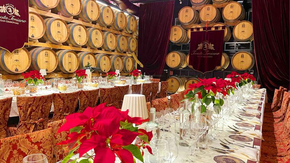 Christmas Lunch at Tenuta Torciano Winery