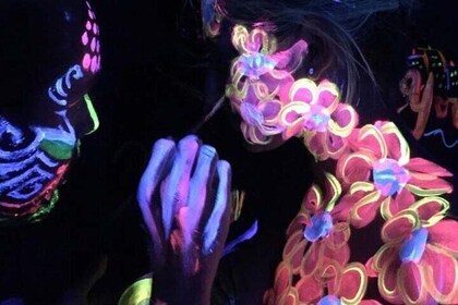 UV Body Painting Experience for Couples in Brooklyn