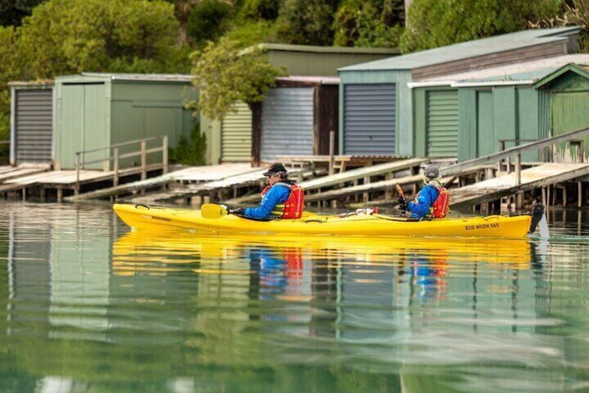 Paddling, Charteris Bay, Lyttelton Harbour