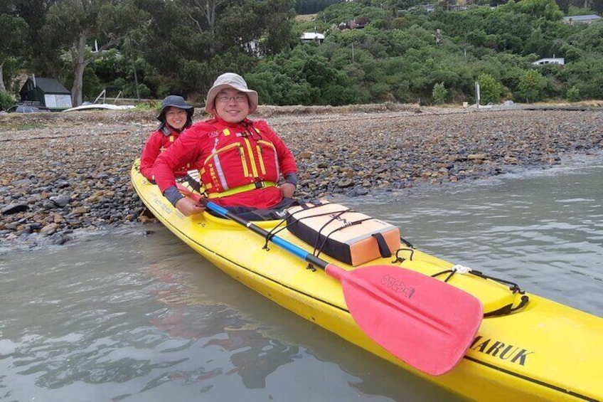 Private Sea Kayaking Shore Excursion from Lyttelton Harbour 