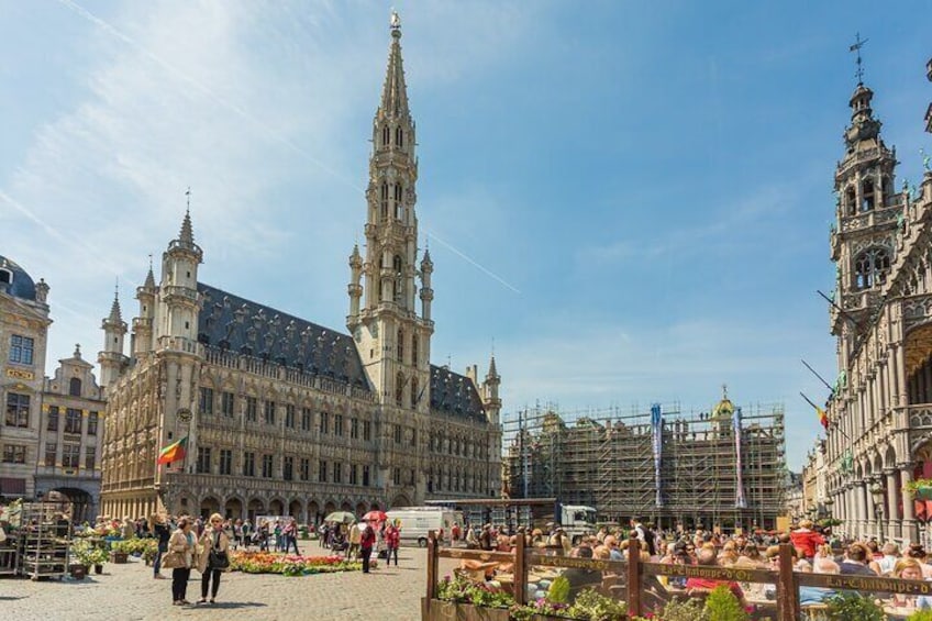 Brussels Old Town Highlights Private Guided Walking Tour 