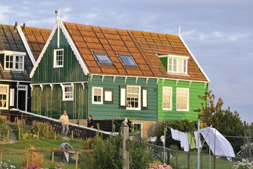 Zaanse Schans Windmills Edam Volendam Cheese Factory Marken