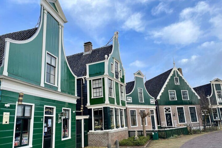 Zaanse Schans Windmills Edam Volendam Cheese Factory Marken