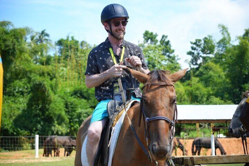 Bambuza ATV, Zipline and Horseback Adventure from Negril