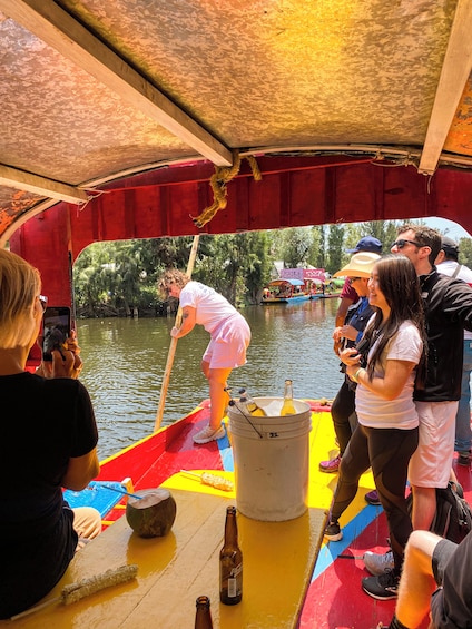 Xochimilco Trajinera Party with Drinks, Music & Tacos