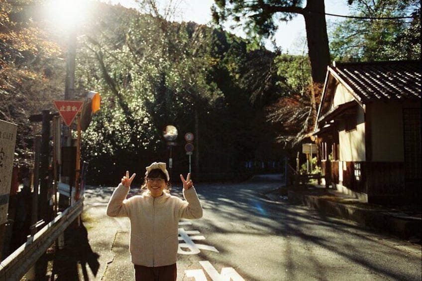 Heading to the mythical Niukawakami Shrine