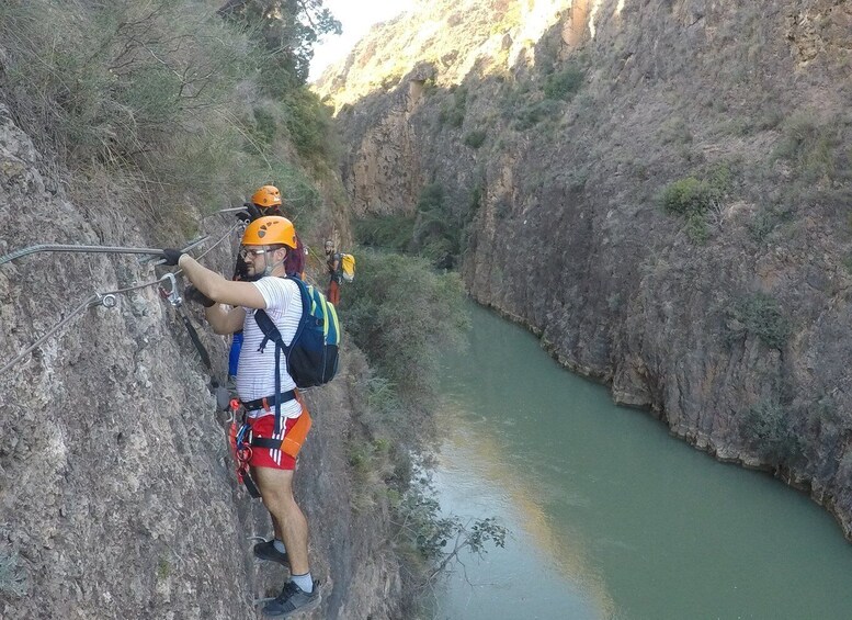 Vía ferrata de Almadenes K2 + barranco la Higuera (Cieza)