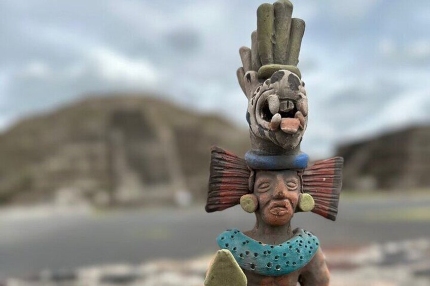 Clay workshop in Teotihuacan