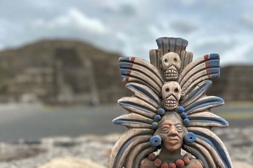 Clay workshop in Teotihuacan