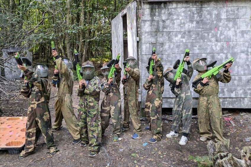 Kent Paintball - Kids Paintball 7-10 Year olds 