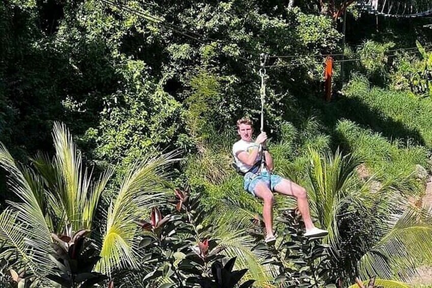Zipline, Hiking and Suspension Bridges Adventure in Roatan 