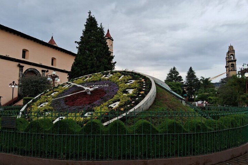 flower clock