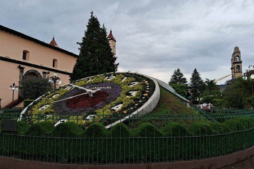 flower clock