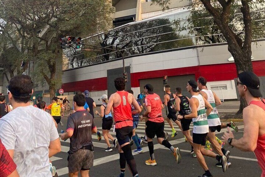 Running Activity Experience in Buenos Aires Blue Trail