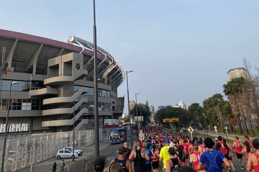 Running Activity Experience in Buenos Aires Blue Trail