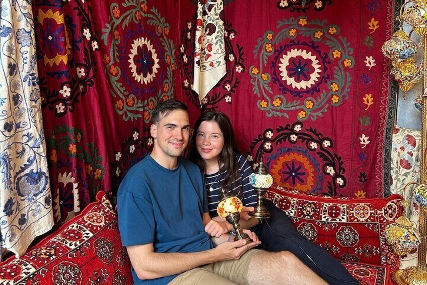 Craft and Shine Create a Mosaic Lamp in Istanbul Grand Bazaar