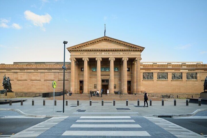 The Naala Nura building of the Art Gallery of New South Wales. 