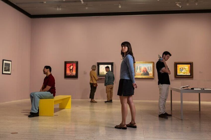 Installation view of the Magritte exhibition at the Art Gallery of New South Wales, 26 October 2024 – 9 February 2025, artworks © Copyright Agency, Sydney 2024, photo © Art Gallery of New South Wales,