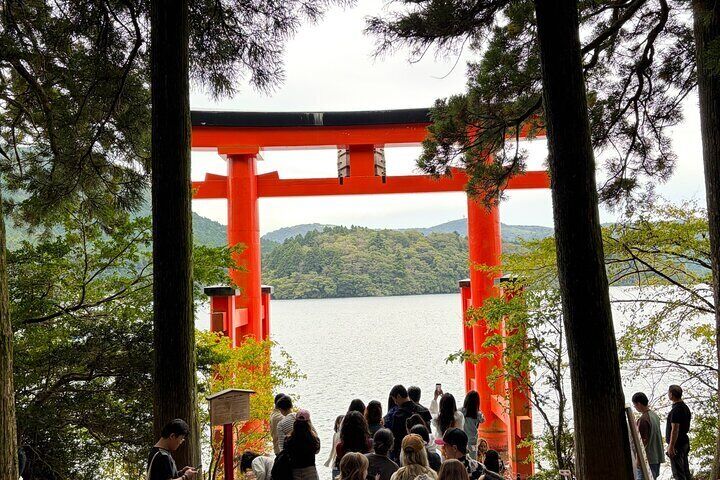Hakone Private Tour from Tokyo with Lake Ashi Cruise & Onsen