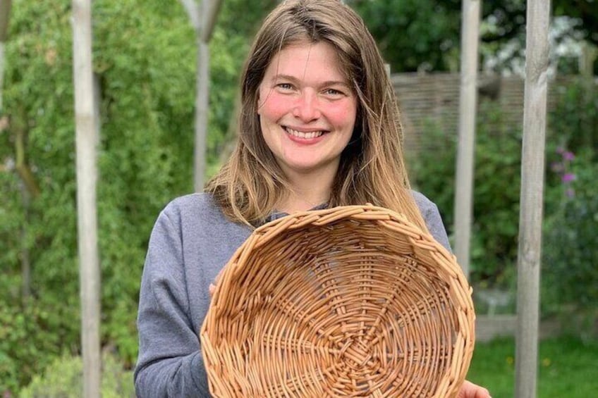 Basket Weaving Day Course on the Rural Outskirts of York