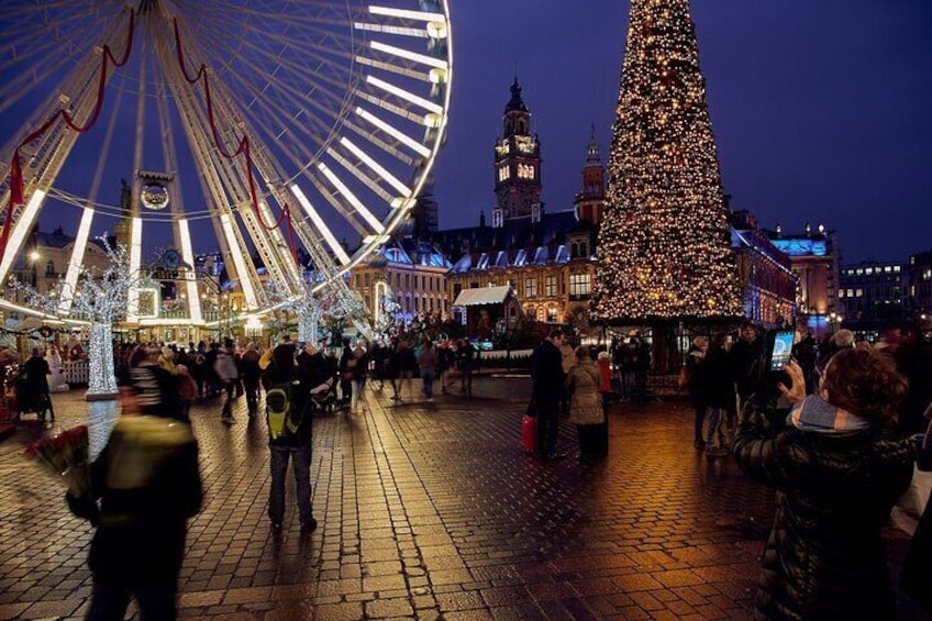 Festive Delights 3H Walking Tour of Lille and Christmas Market