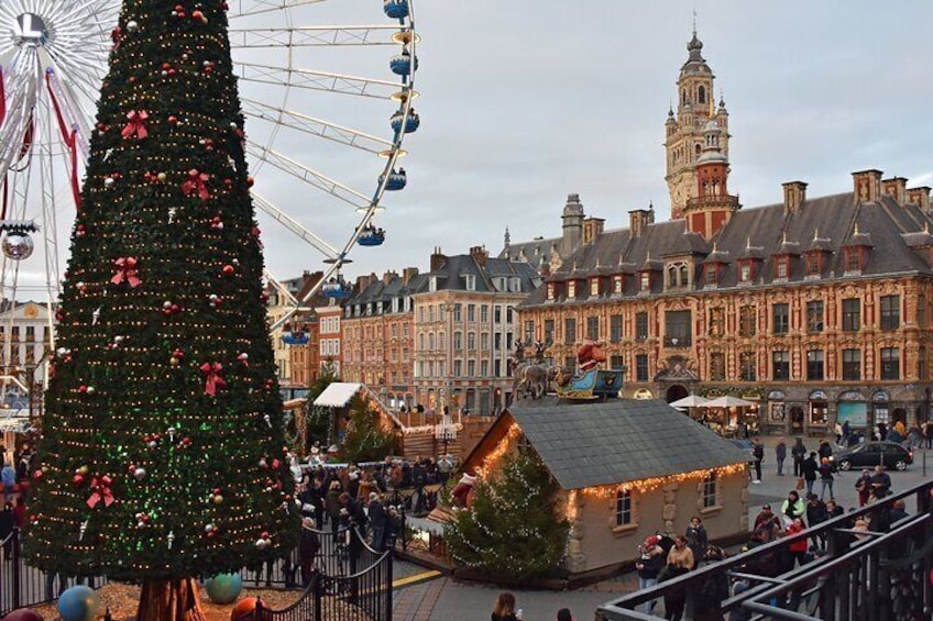 Festive Delights 3H Walking Tour of Lille and Christmas Market