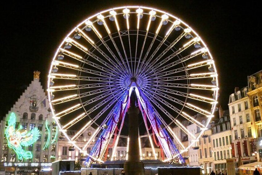 Festive Delights 3H Walking Tour of Lille and Christmas Market